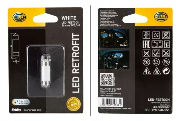 Hella Led 1 W 8GL 178 560-551 1