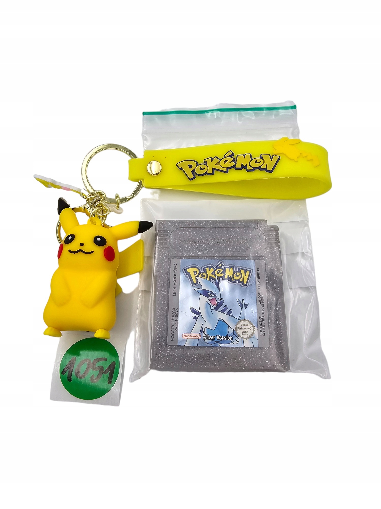 POKEMON SILVER VERSION ORYGINAŁ + GRATIS BRELOCZEK