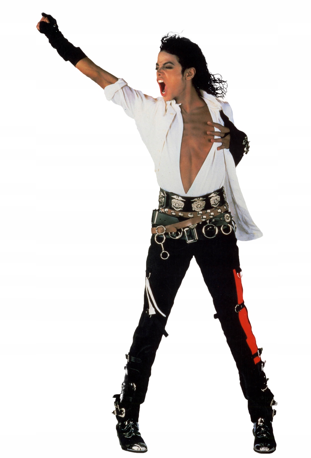 Naklejka 3D na Samochód Auto Wodoodporna Michael Jackson Music Songs 3
