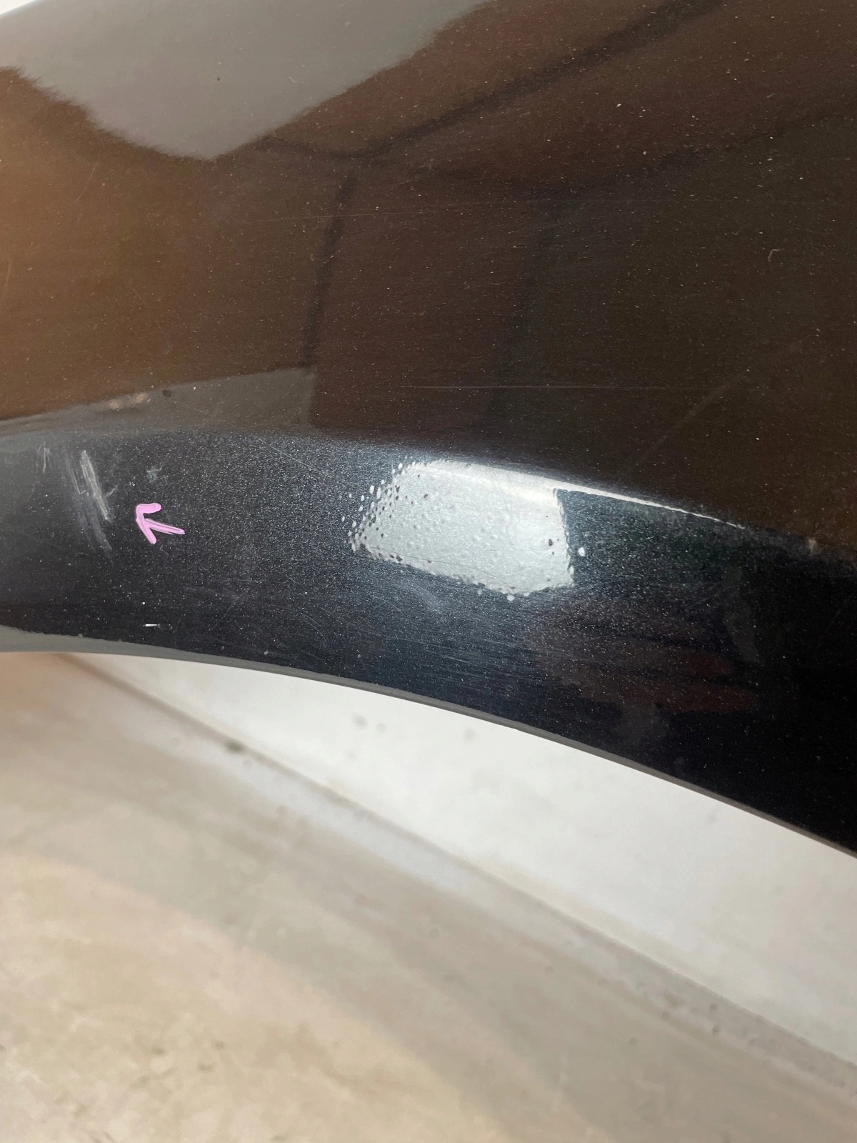 fender front front left Opel Astra IV J black