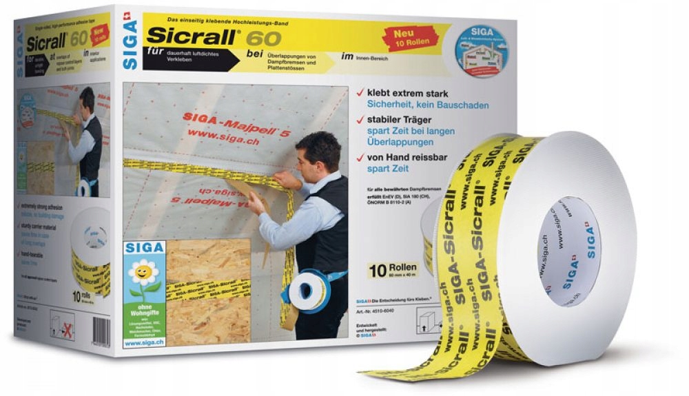 Siga Sicrall 60 mm - paroizolacja - 4U