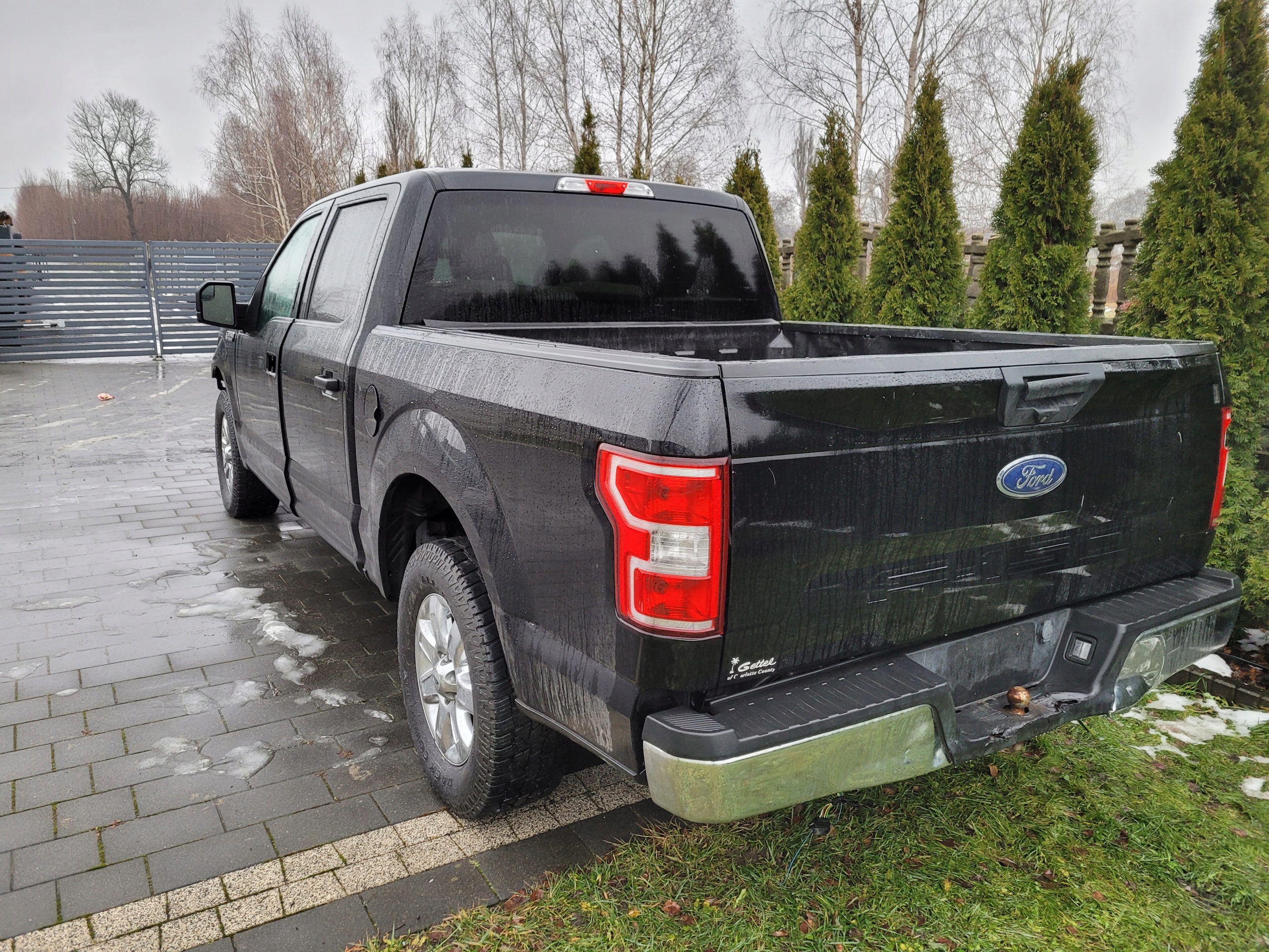 Ford f150 f-150 крышка зад задняя борт хорошая оригинал черная