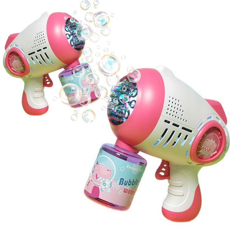 

Pistolet maszyna Do Baniek Mydlanych Led