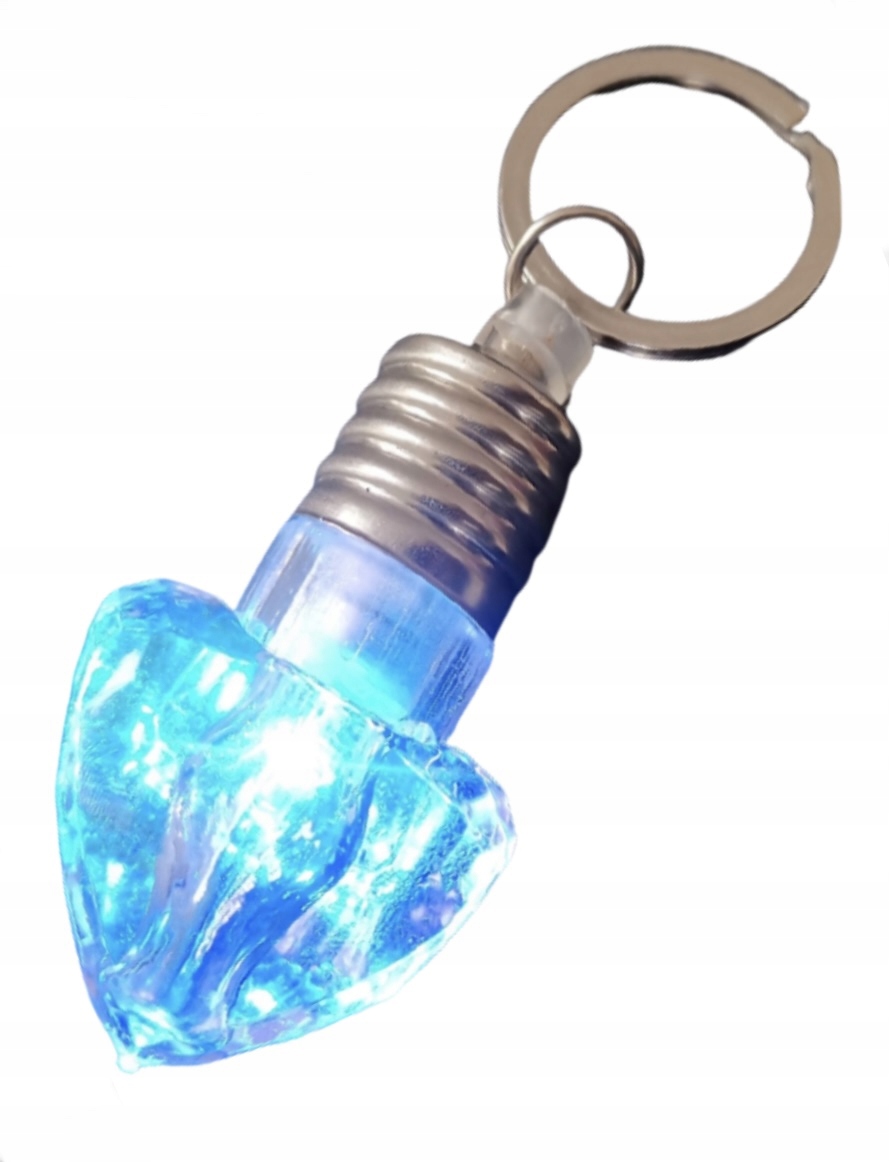 

Brelok led serce do kluczy latarka gadżet