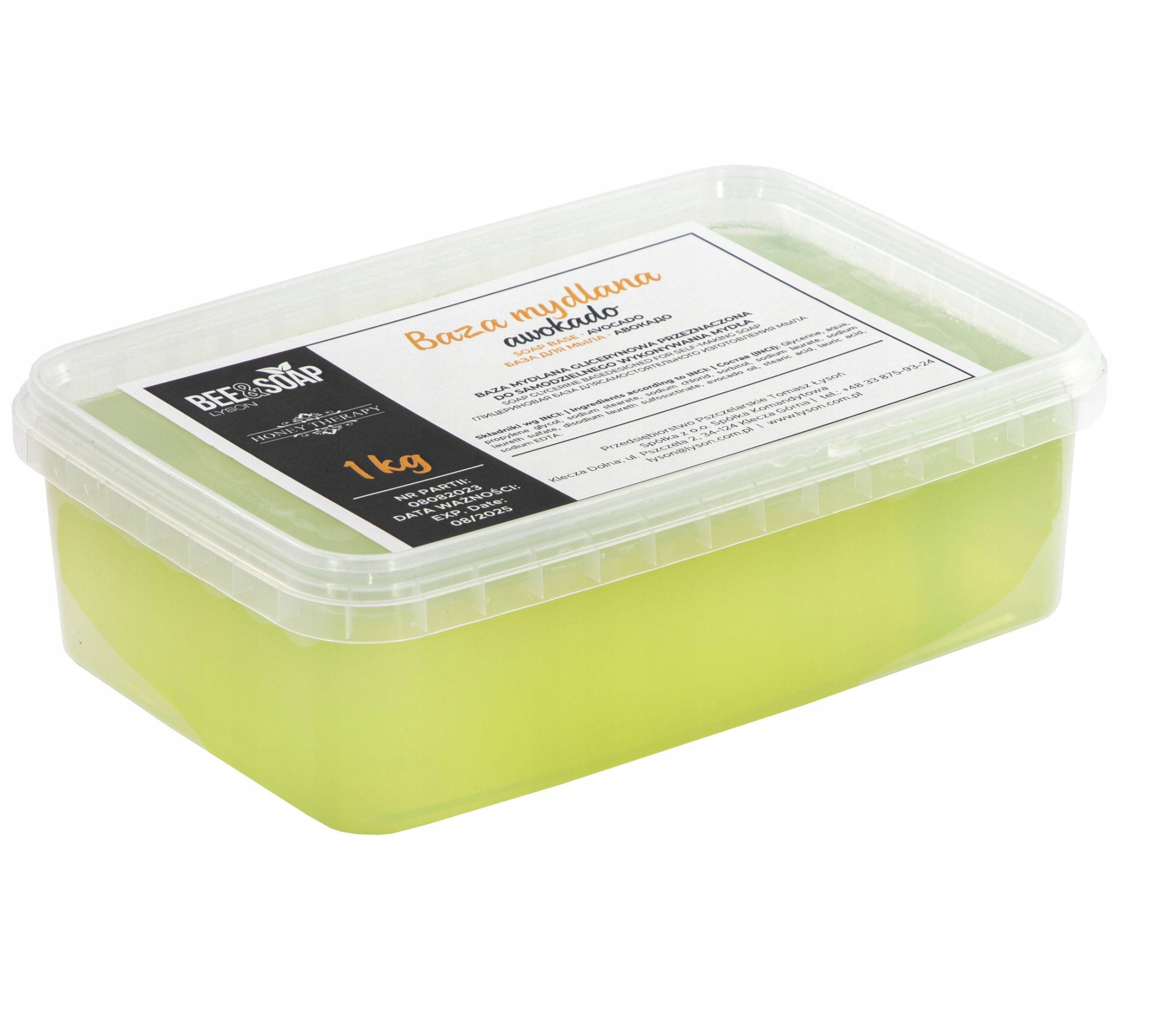 Báze mýdlová s avokádovým olejem1 kg