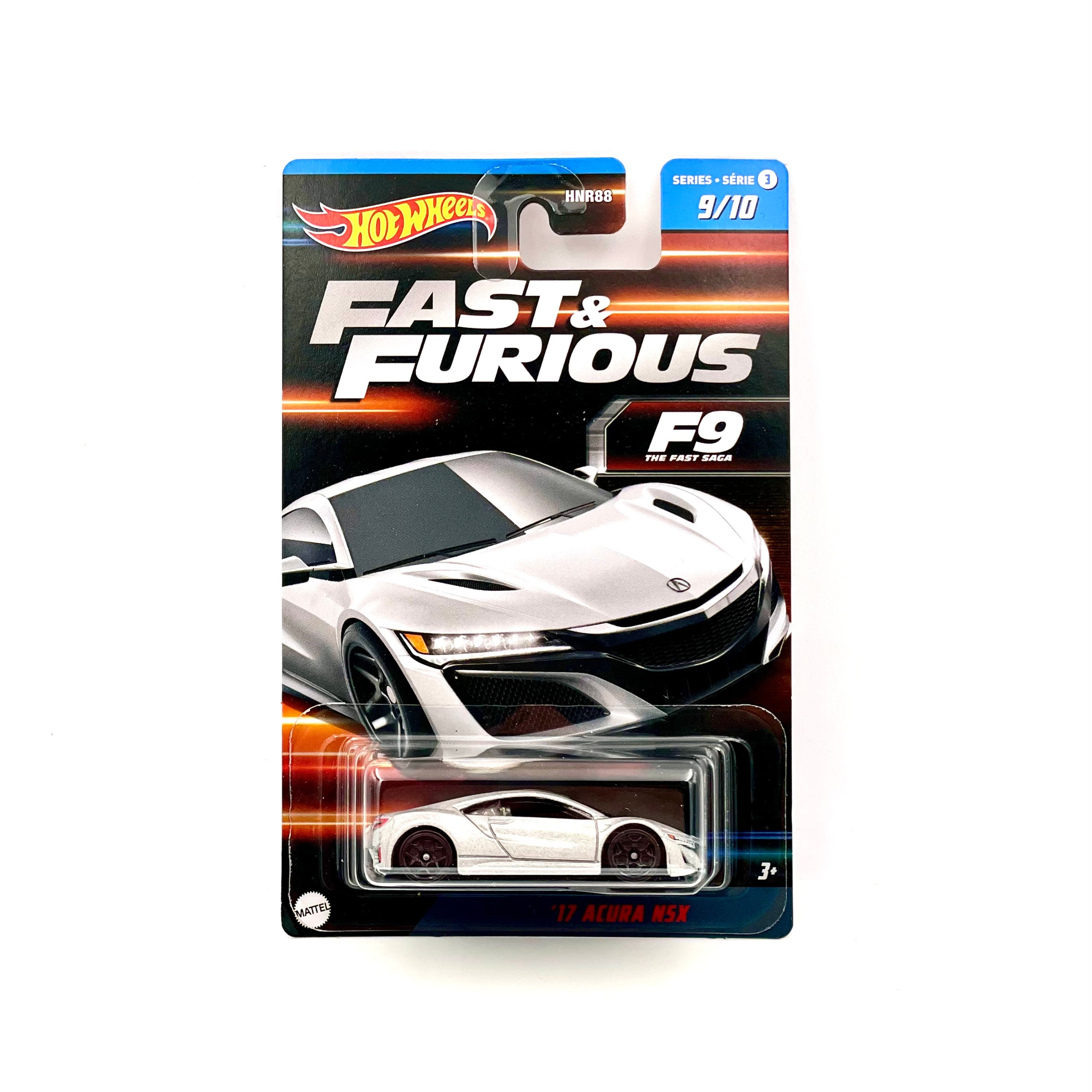 2017 Acura NSX - Fast & Лютий Серія Гаряча Колеса 1:64