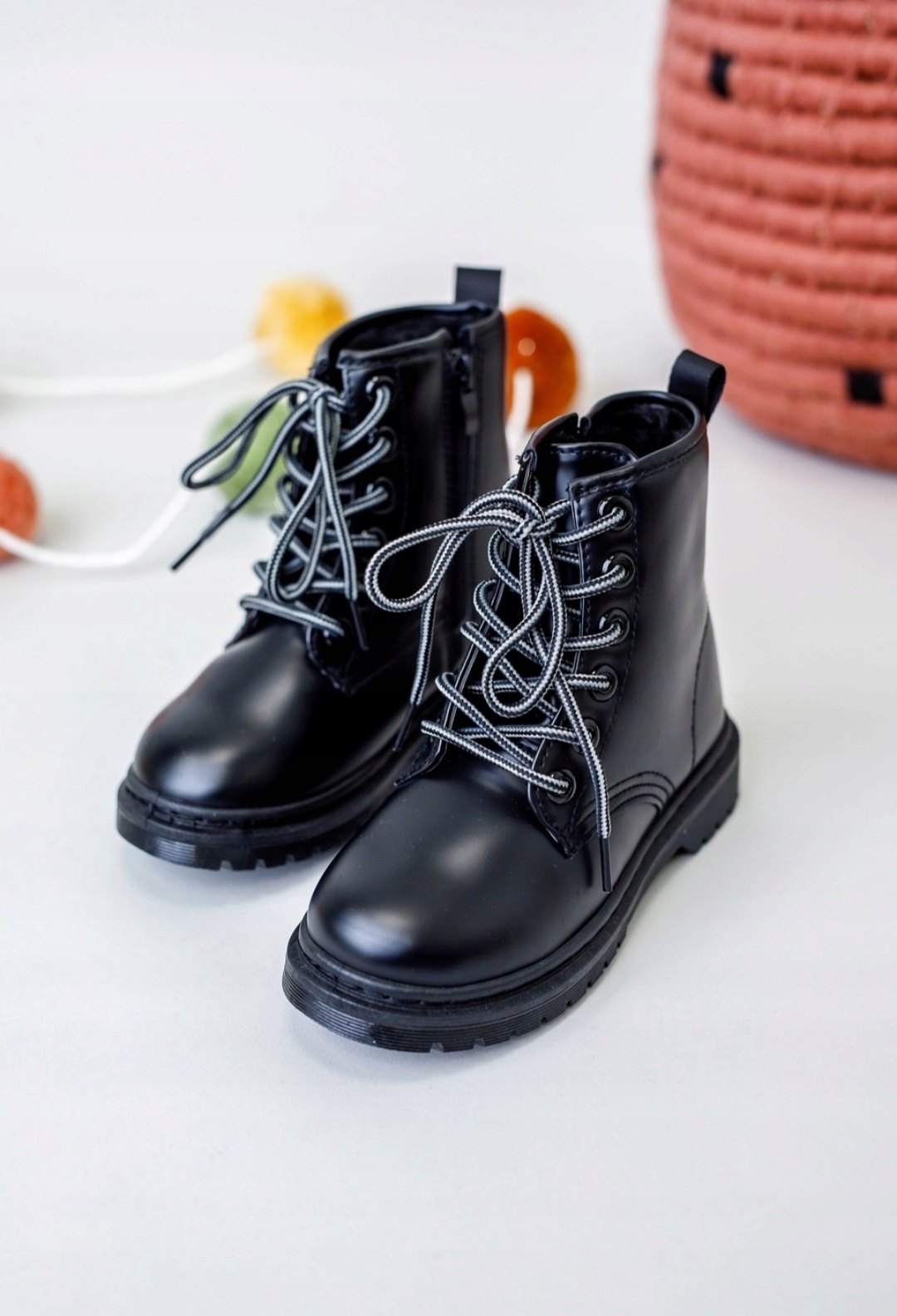 DZIECIĘCE BOTKI KOZAKI TRAPERKI OCIEPLANE 26