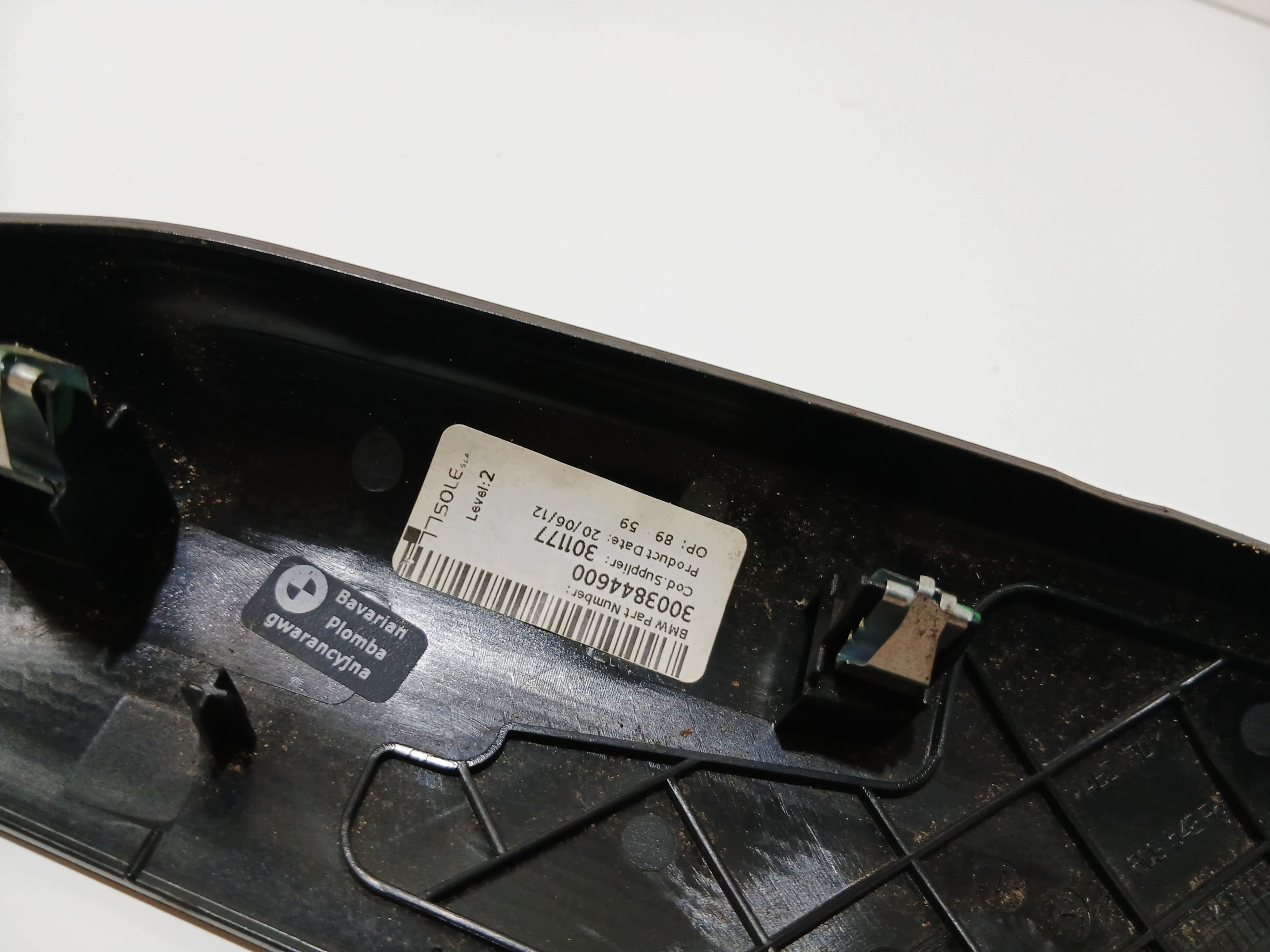 couverture DEKOR console MINI OE R60 9809542