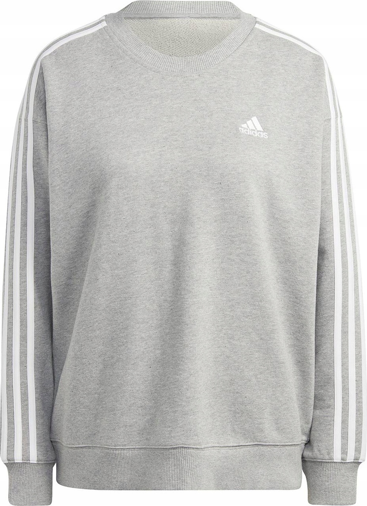 Mikina Adidas Essentials 3-STRIPES Šedá IC9905 vel. L