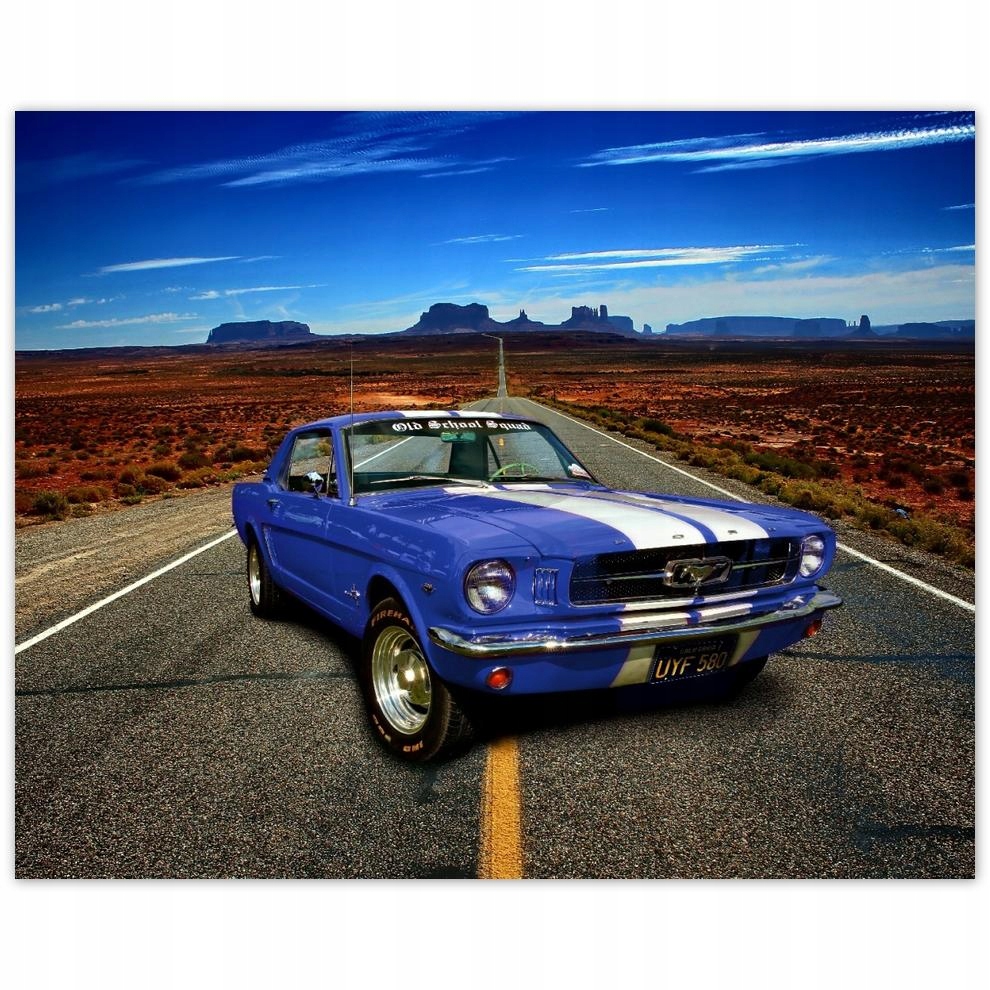 

Plakat 50x40 Ford Mustang