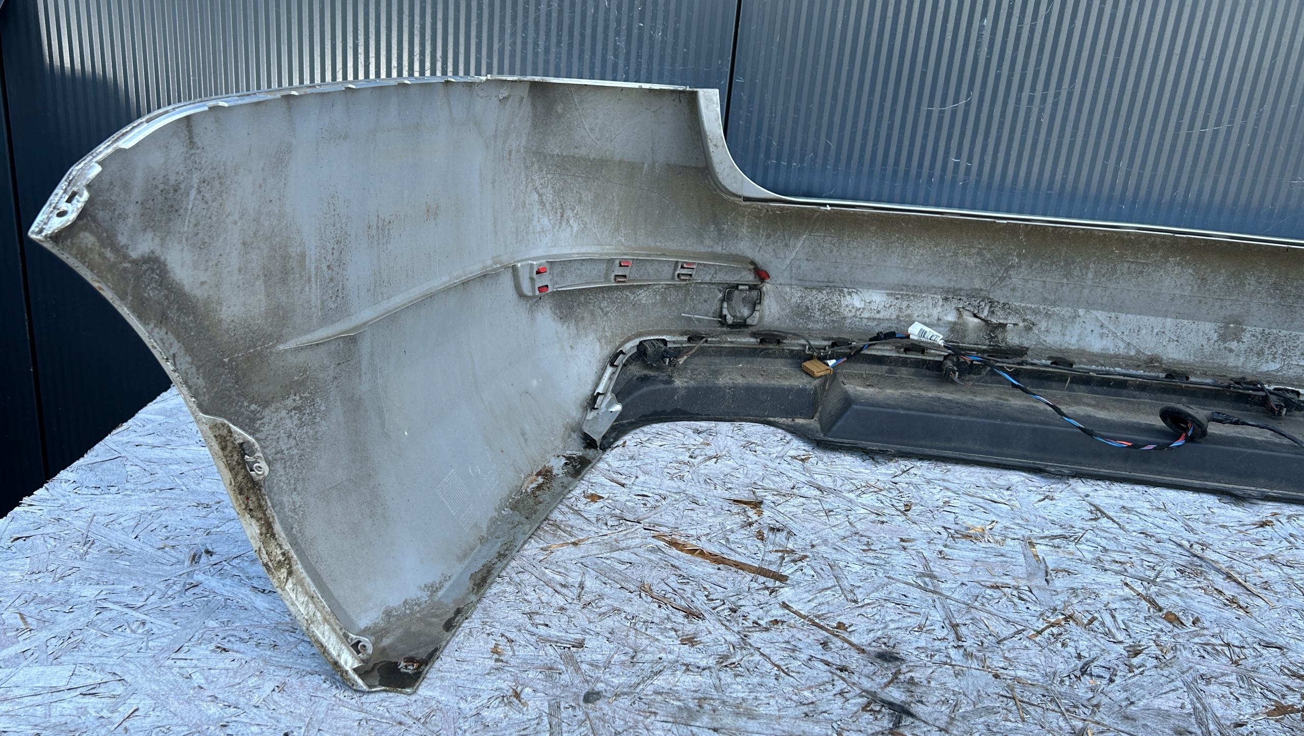 bumper rear part rear complete PDC SKODA OCTAVIA III KOMBI 12