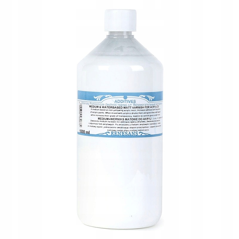 Renesans Medium Verniks matný na akryly 1000 ml