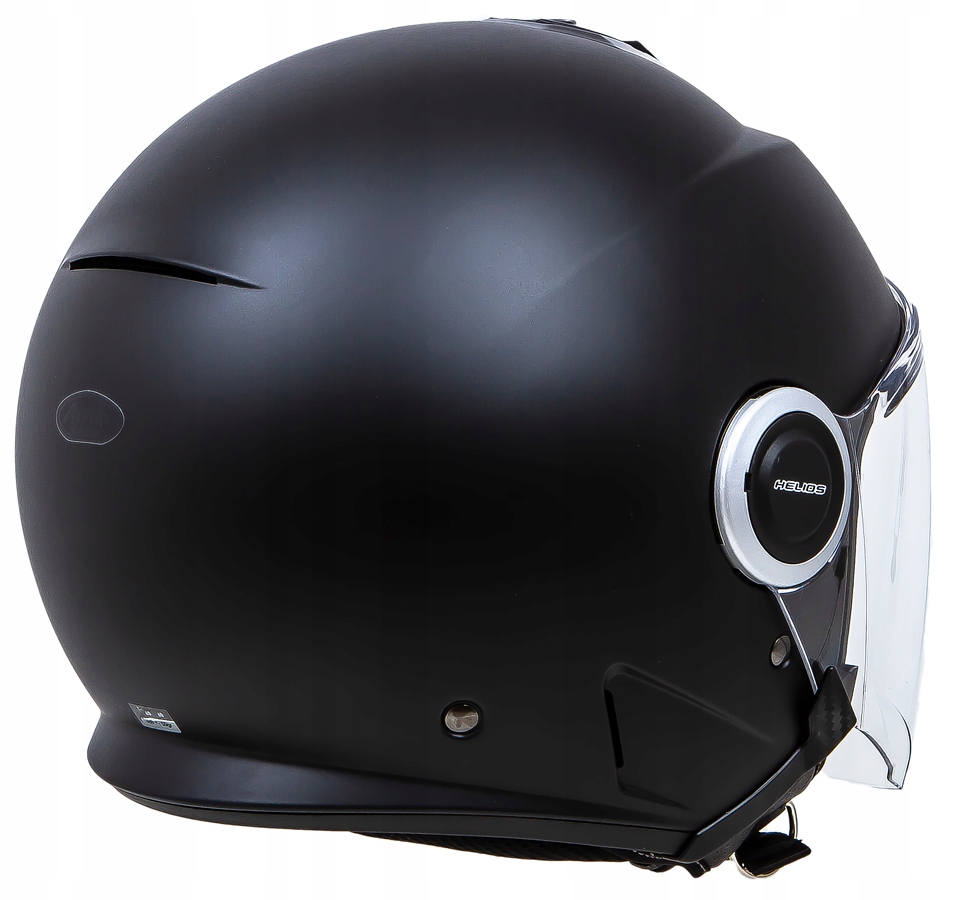 AIROH KASK MOTOYCKLOWY OTWARTY HELIOS BLACK MAT XS Kolor czarny