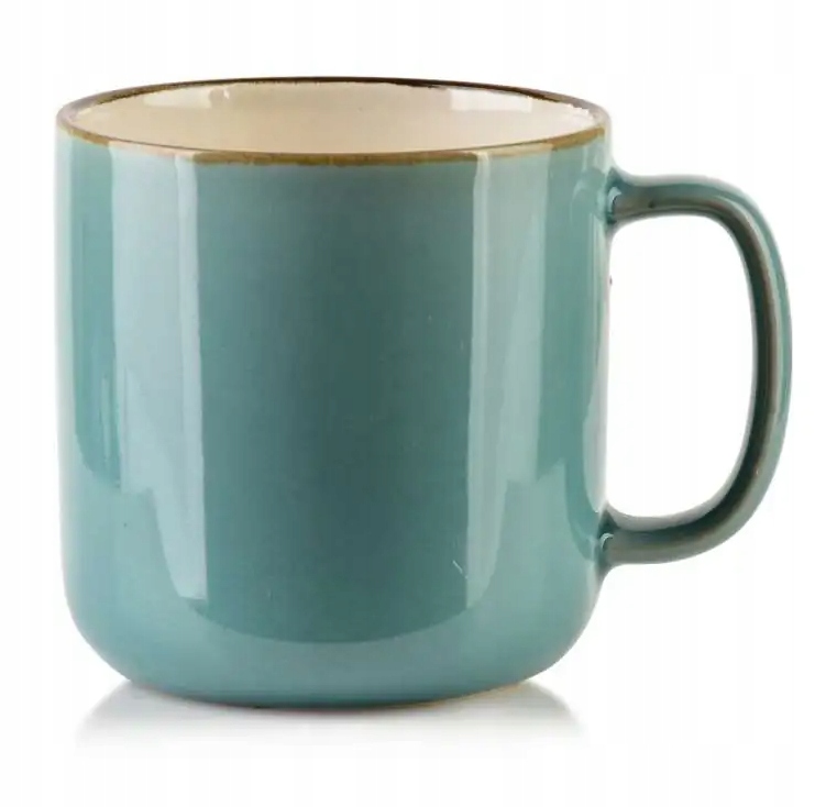 BASIC NATURE Hrnček modrý 12x9x9.5cm 400ml Mondex