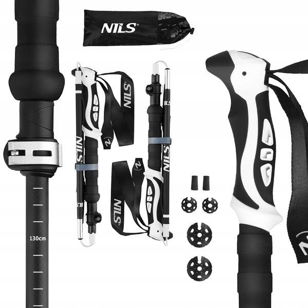 TK8603 Skládací Trekové Hole Nils