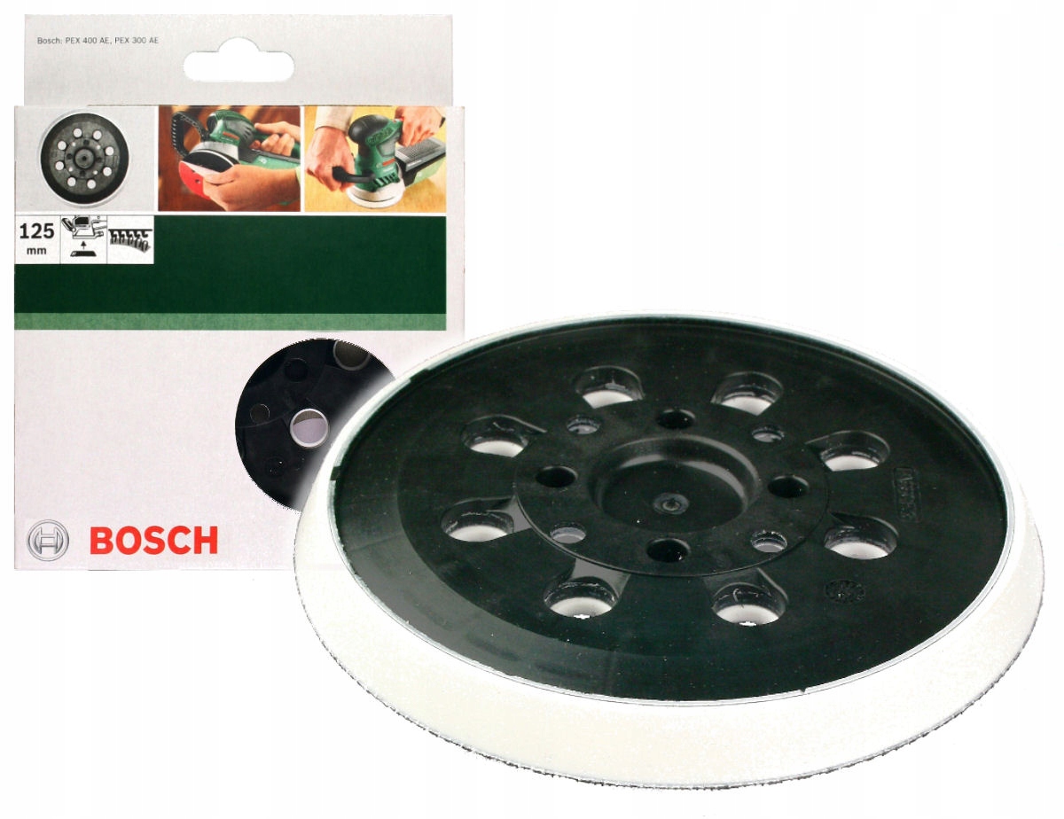 

Bosch Talerz szlifierski 125mm Średni do Pex 400AE