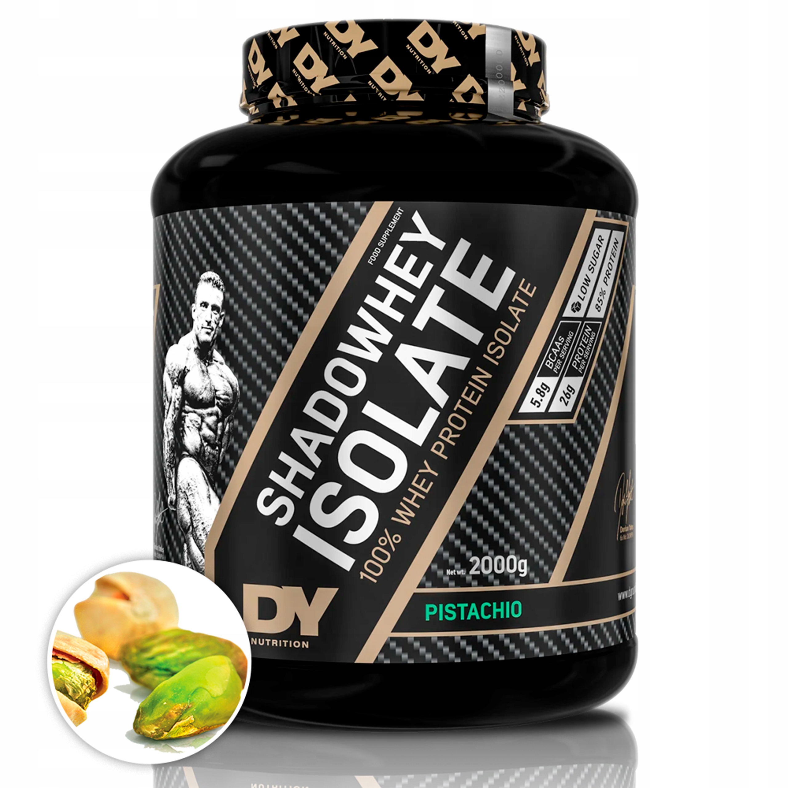 Dorian Yates Shadowhey Isolate 2000 g Protein Protein Bez Cukru