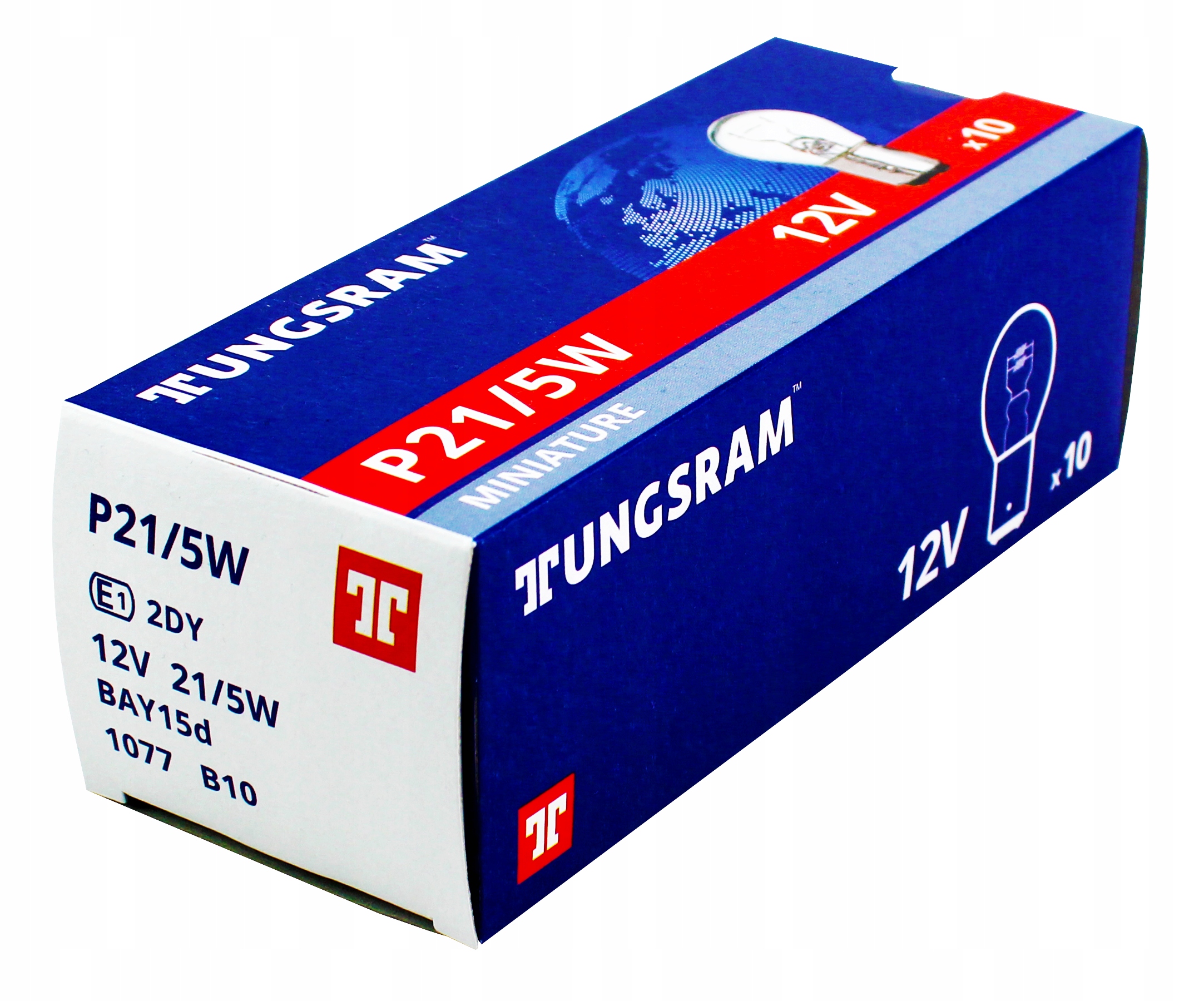 

10x P21/5W BAY15d Tungsram 12V Zapasowe Warsztat