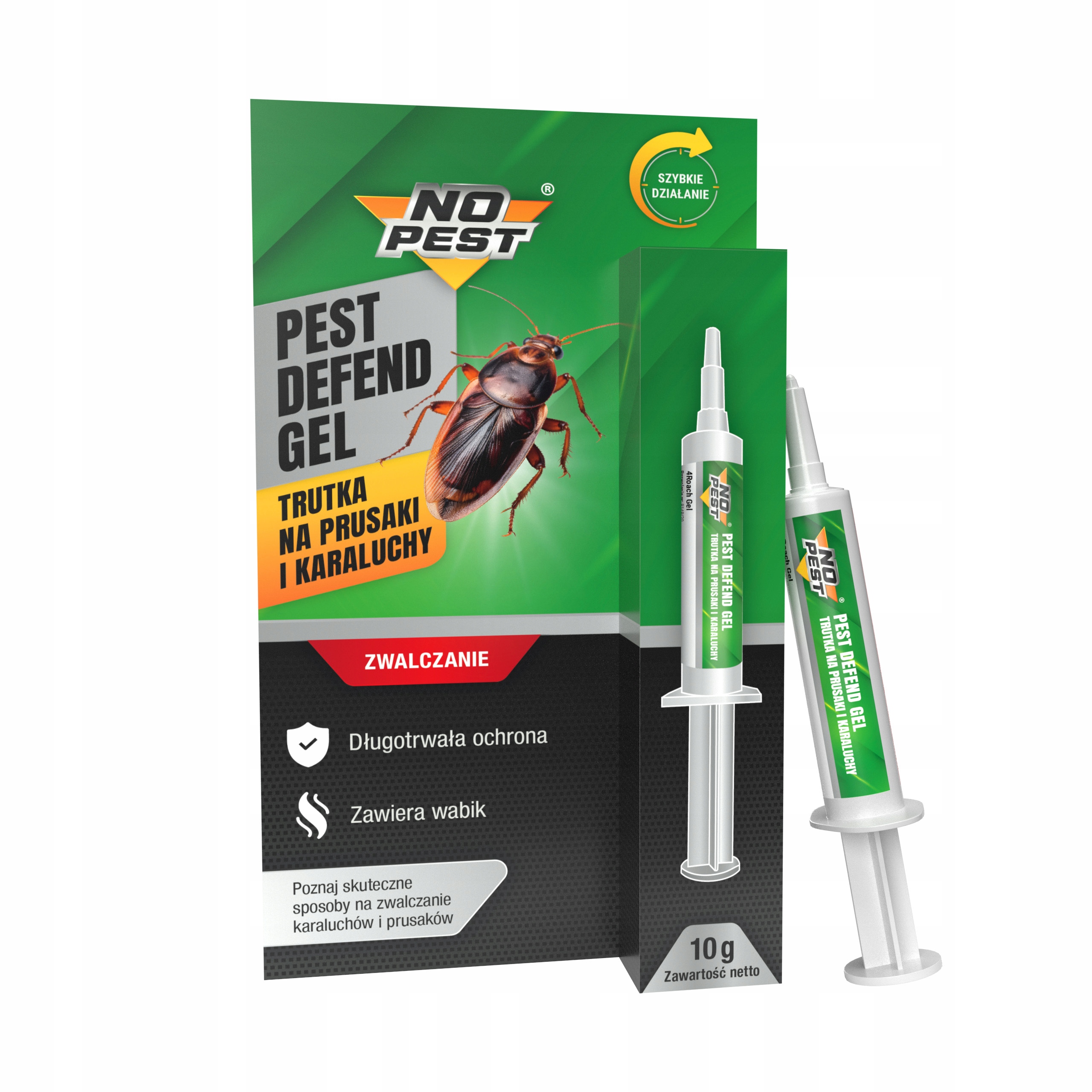 ŻEL PASTA ŚRODEK PREPARAT NA KARALUCHY PRUSAKI KARACZANY PLUSKWY NO PEST EAN (GTIN) 5908271340083