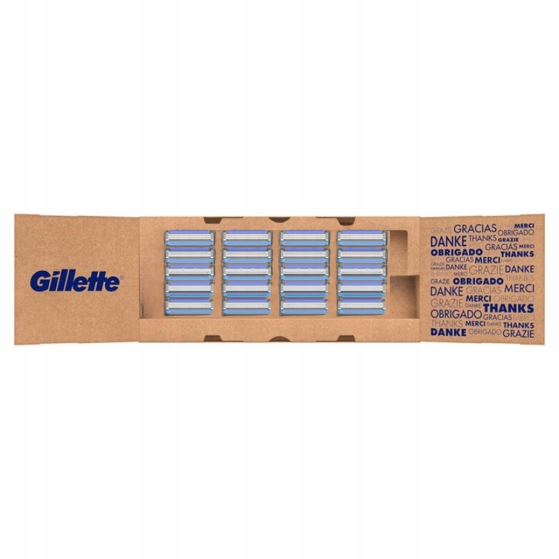Gillette Mach3 ostrza do golenia dla mężczyzn 20 oryginalnych ostrzy