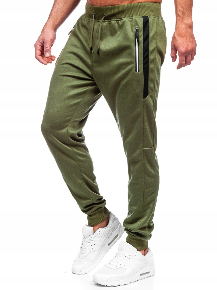 

Spodnie Dresowe Joggery Khaki 8K212A Denley_xl