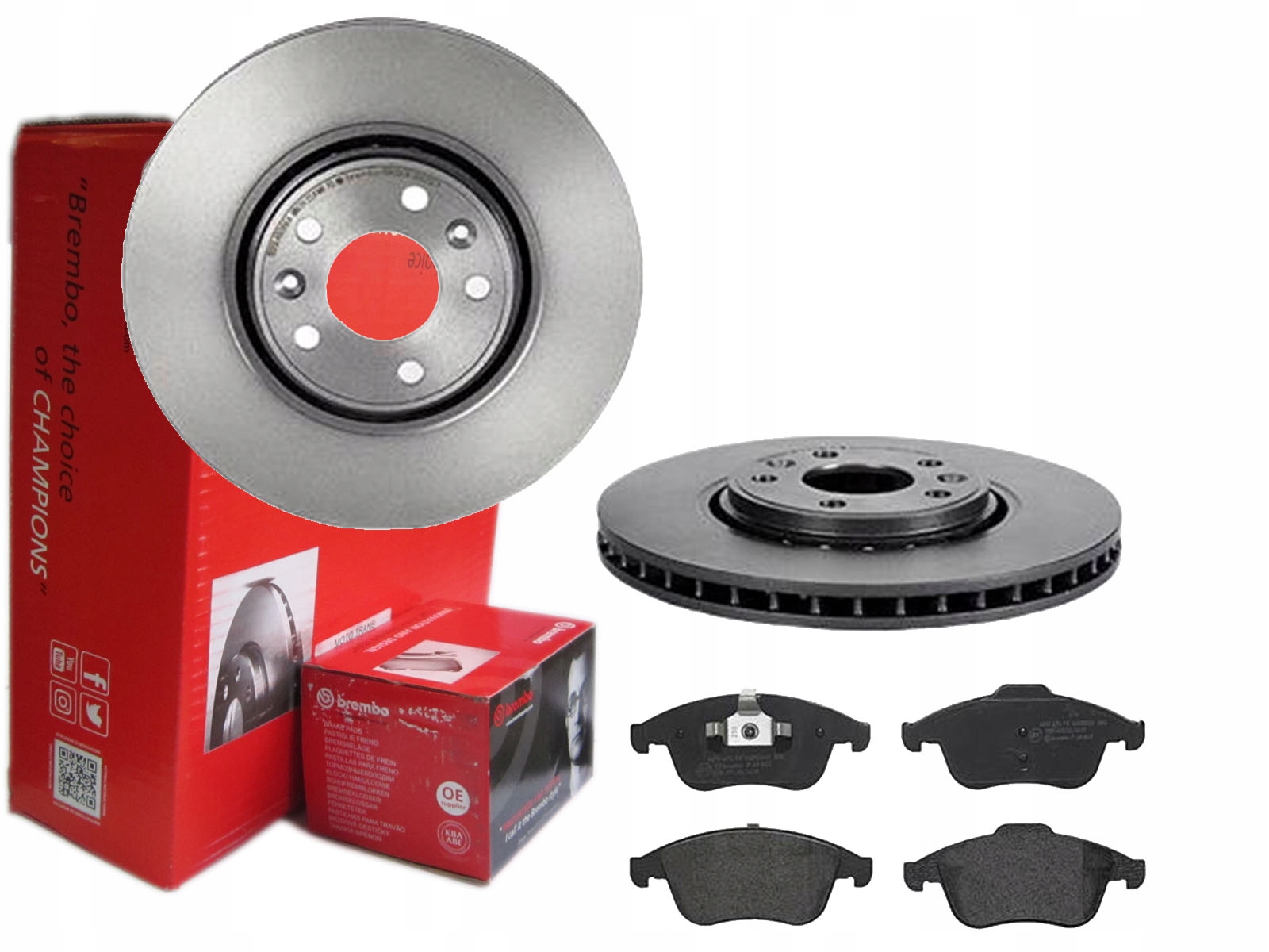 TARCZE KLOCKI BREMBO PRZÓD RENAULT LAGUNA III 320M