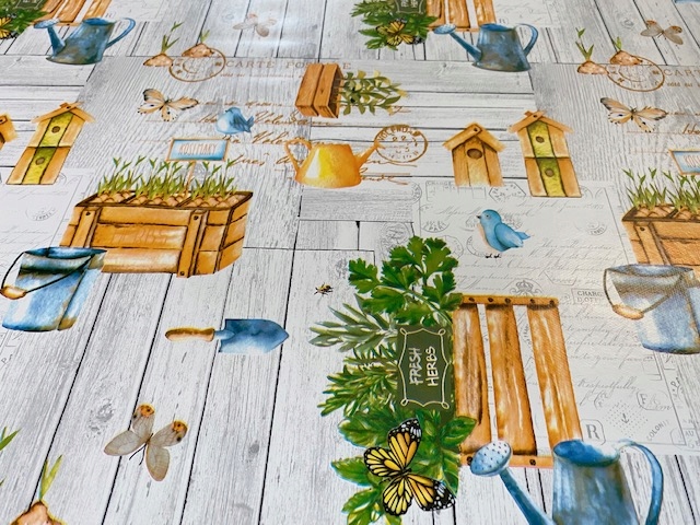 OBRUS KOLOROWA CERATA GRUBA NA WYMIAR DESKA MOTYLE Marka Ergis