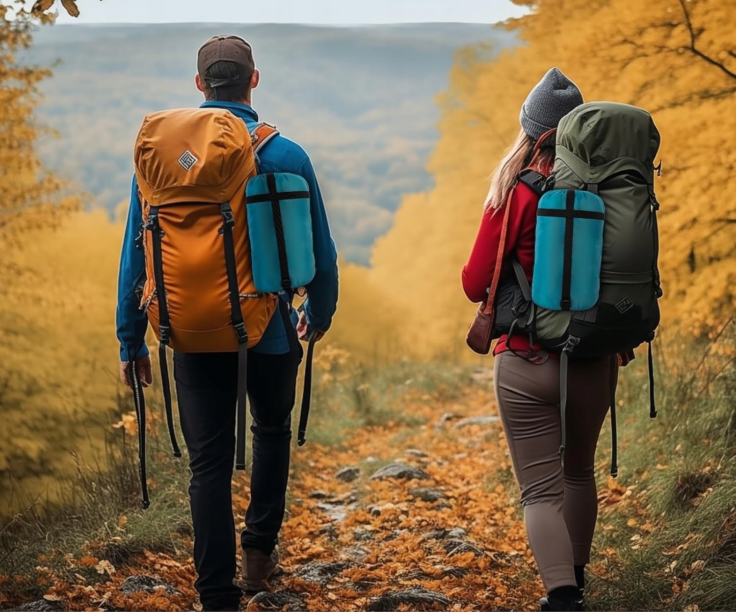 DUŻY HAMAK OGRODOWY DWUOSOBOWY CIEPŁY 4W1 KOŁDRA KOC ŚPIWÓR TERMICZNY Długość całkowita 270 cm
