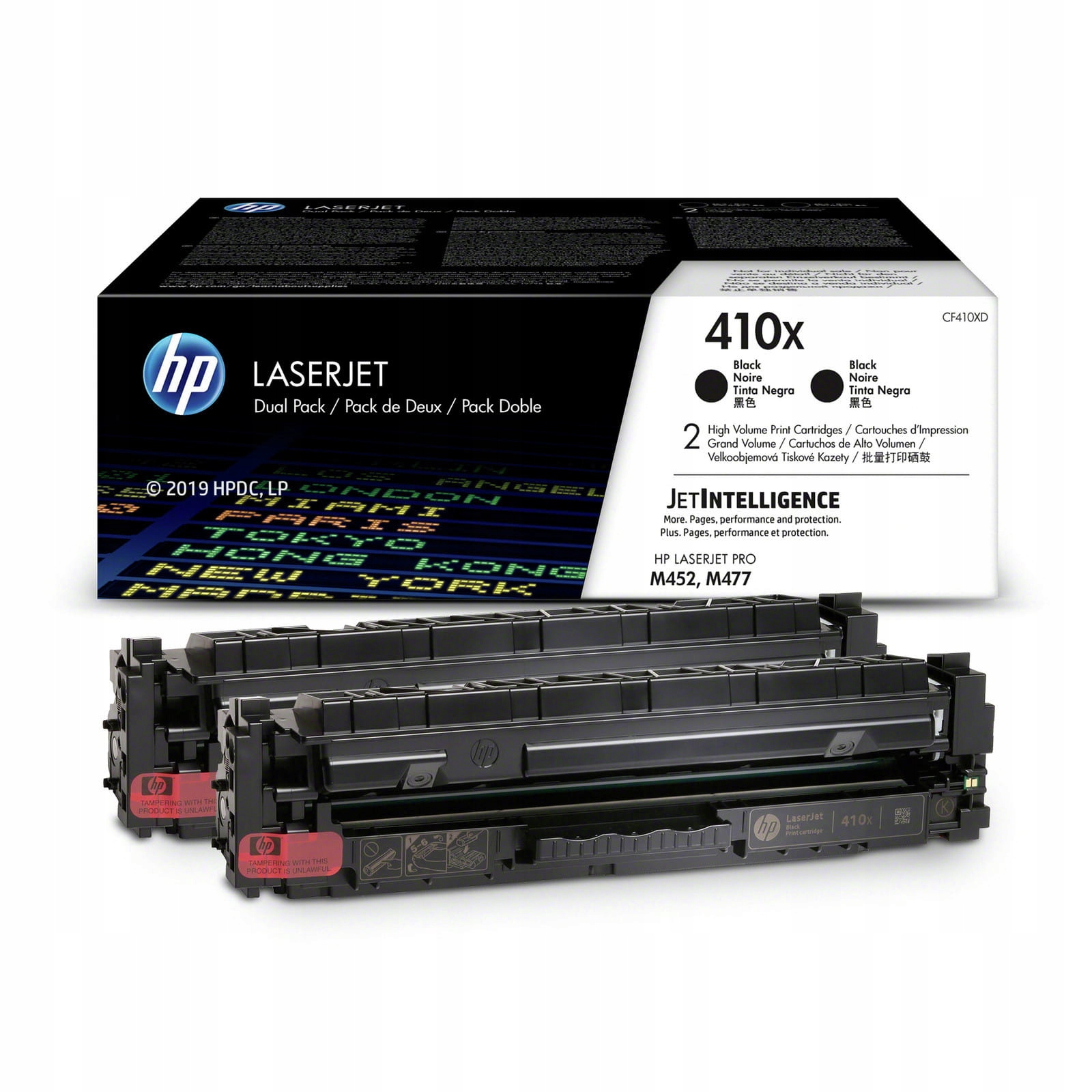 Toner Hp 410X CF410XD Black M452 M477 Dwupak