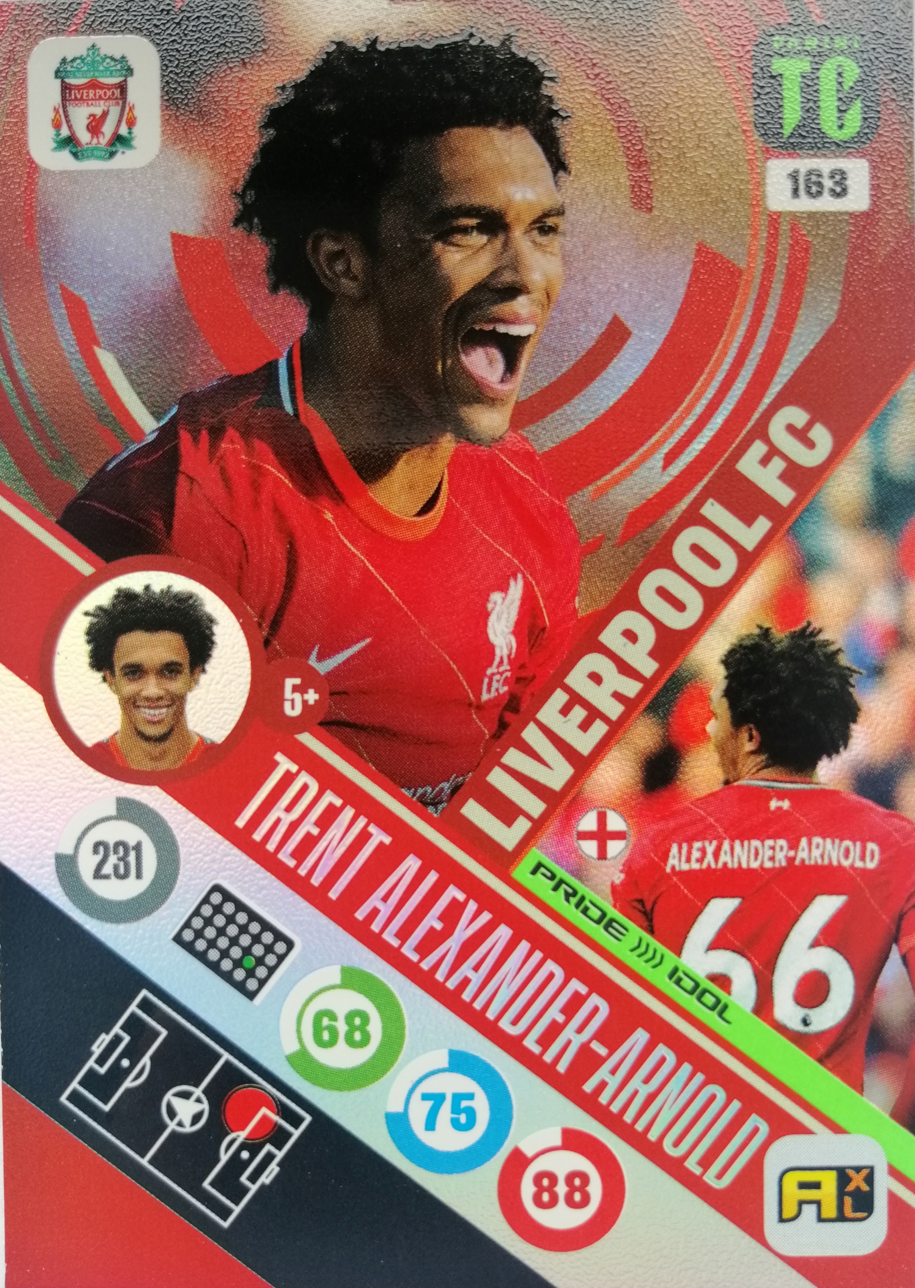Panini Top Class Pride Idol 163 Alexander-arnold
