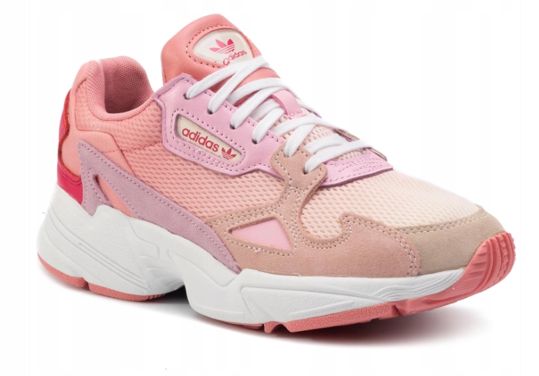 Adidas Dámské sportovní tenisky stylové růžové Falcon 36 Eu