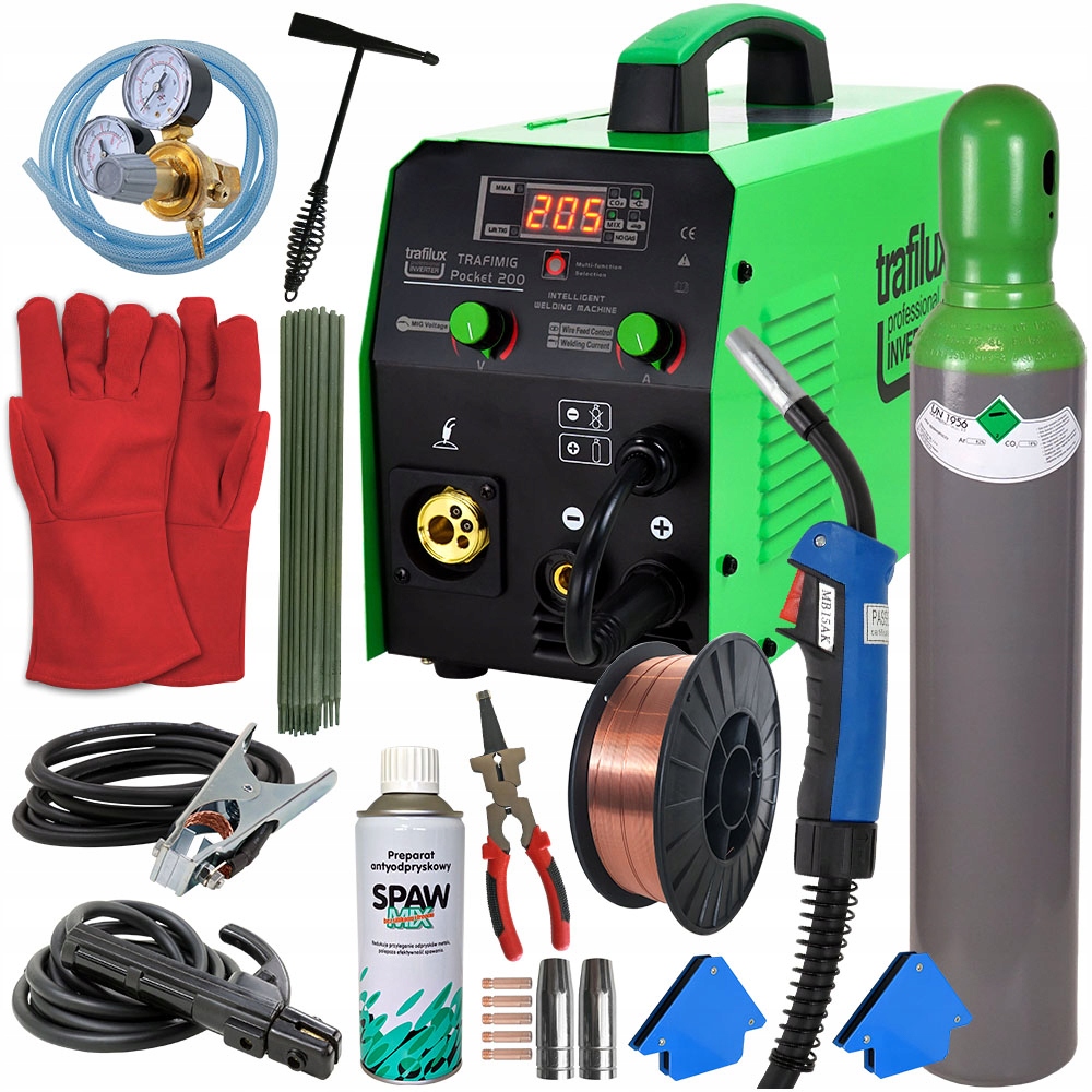 Spawarka MIGOMAT TRAFILUX MIG 200 Synergia 3w1