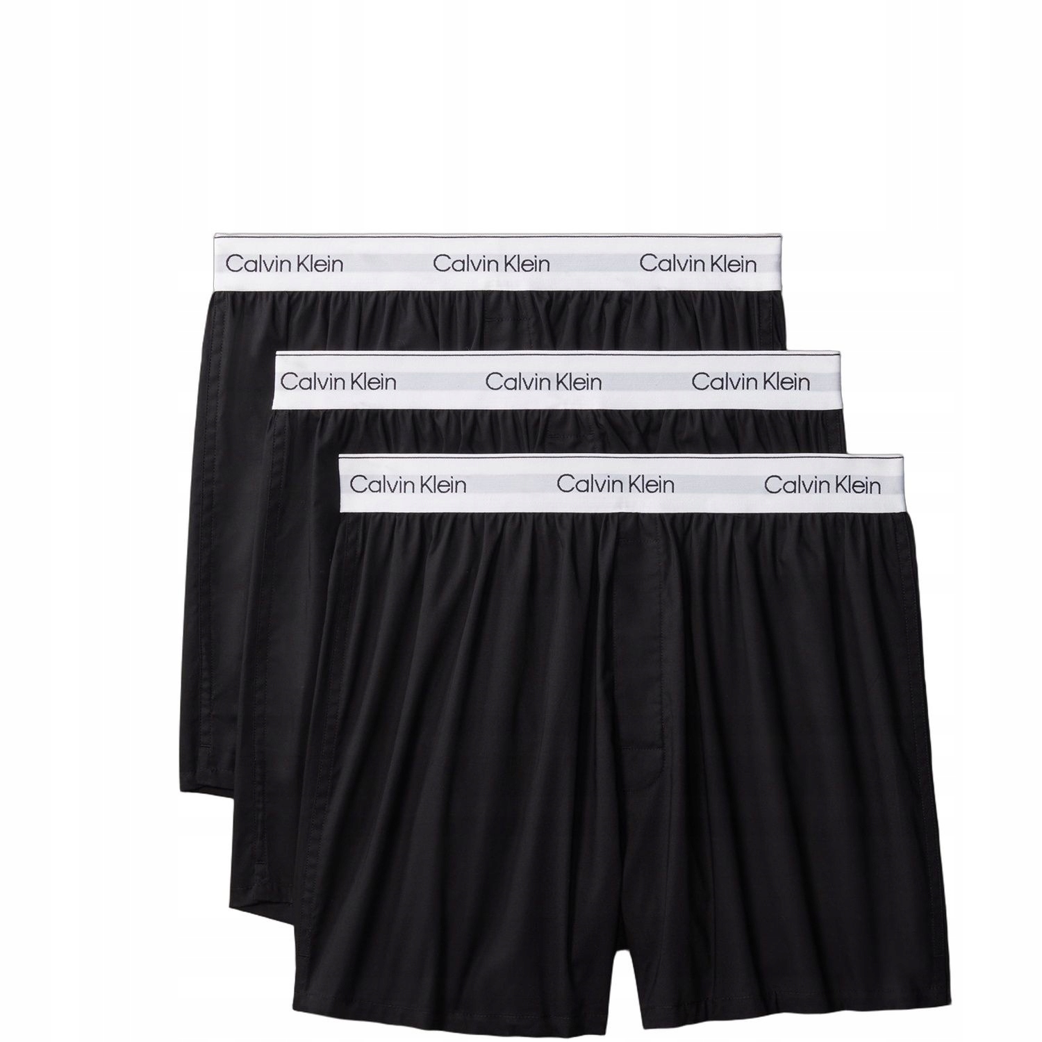 Slipy Calvin Klein Icon Cotton Stretch 3-Pack Slim Boxer XL Pánské