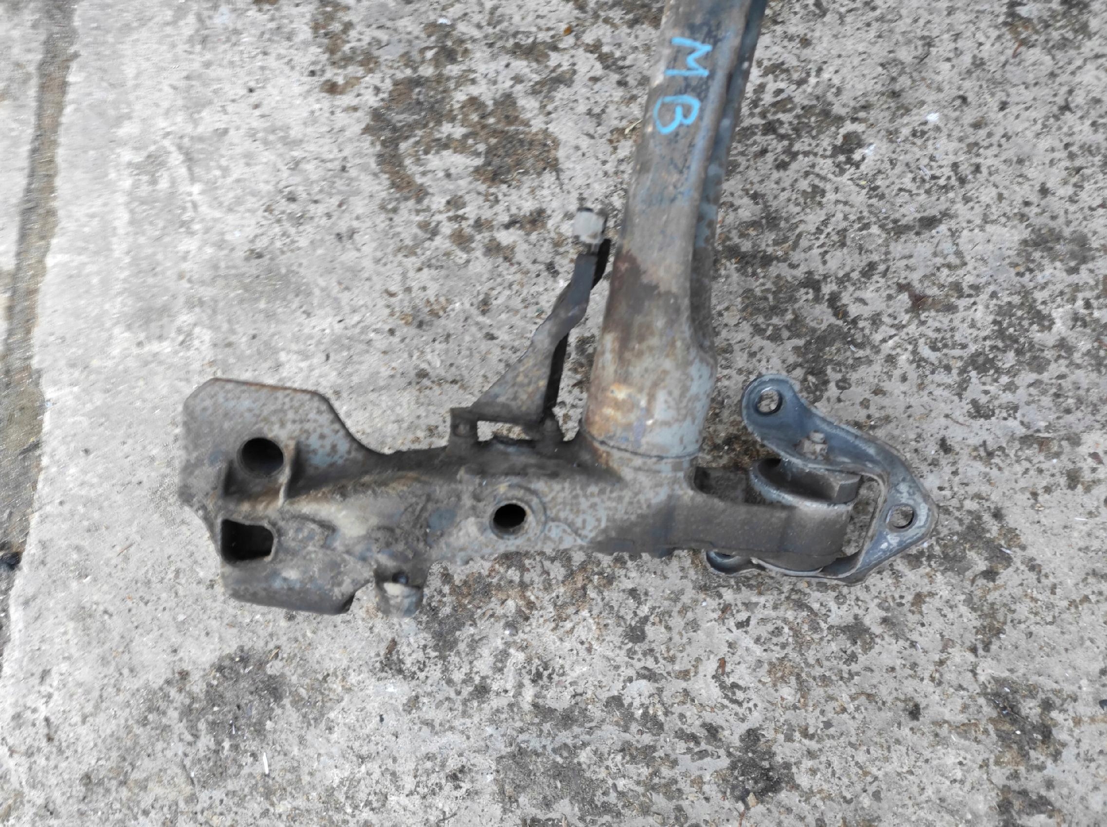 sider axis rear springing OPEL MERIVA B
