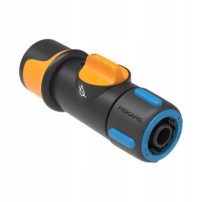 

Szybkozłączka Fiskars z zaworem regulacyjnym 1/2