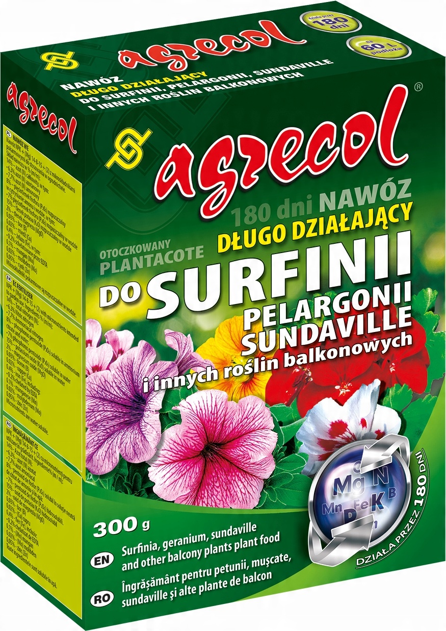 

Nawóz do pelargoni Agrecol Plantacone 300g