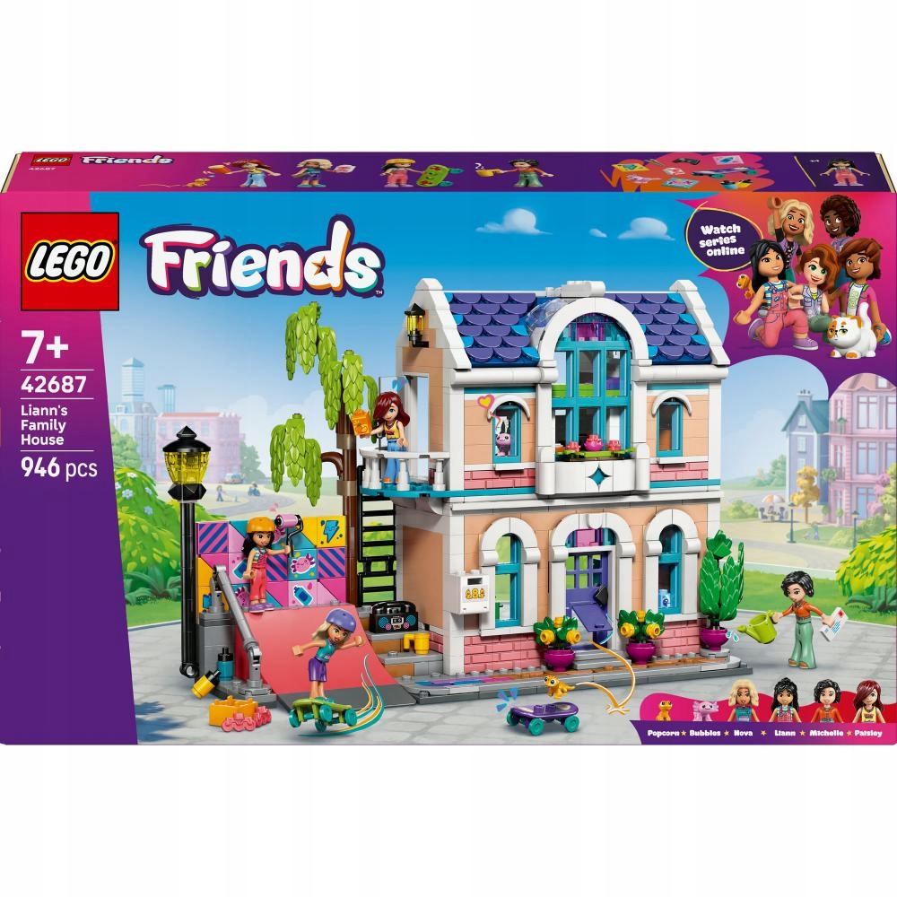 Lego Friends Rodinný dům Liann 42687