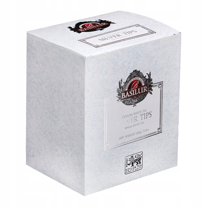 Levně Čaj bílý Silver Tips listový Luxusní Dárek krabička Basilur 150 g