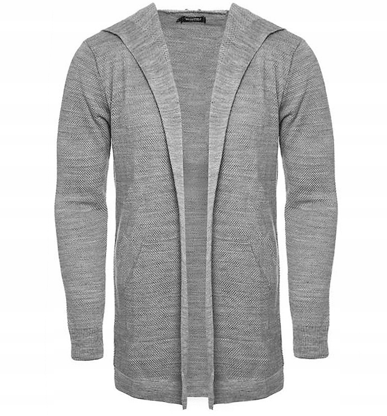 

Kardigan z kapturem Lekka Narzutka Sweter Bluza