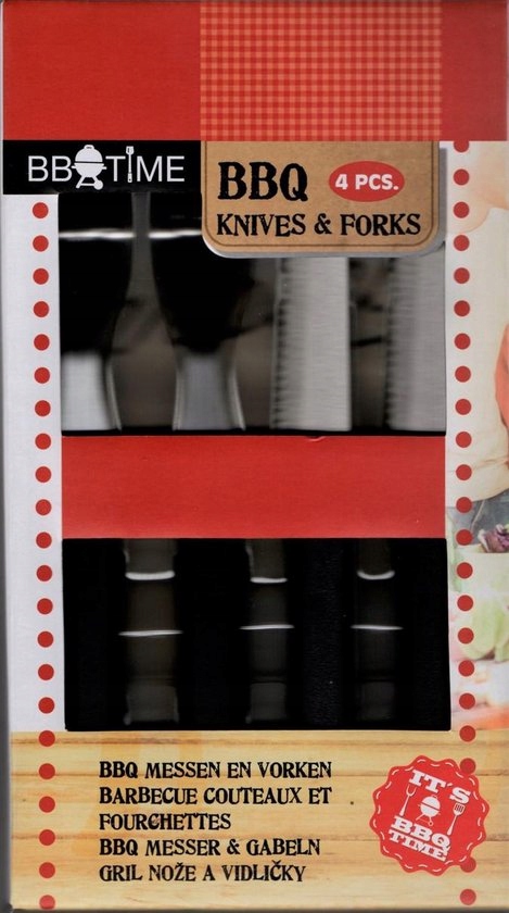 

Zestaw Sztućcy Do Grilla Bbq Nóż I Widelec Dla 2OS