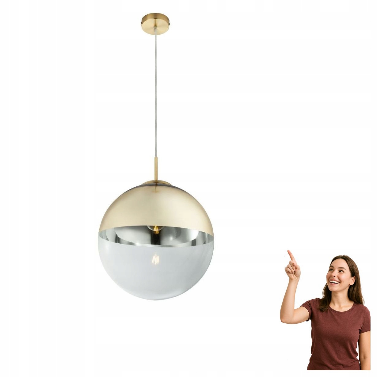 Závesná lampa Varus 15858 Globo