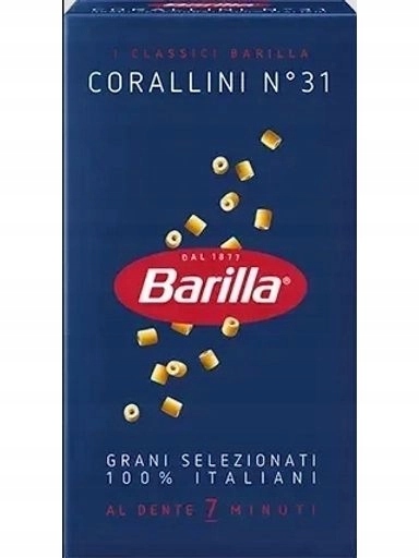 Těstoviny Corallini n. 31 500 g Barilla