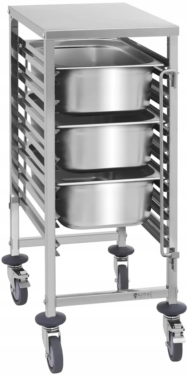 Přepravní vozík 50 kg 7xGN 1/1 Royal Catering Rctw 7 GN1/1 10011105