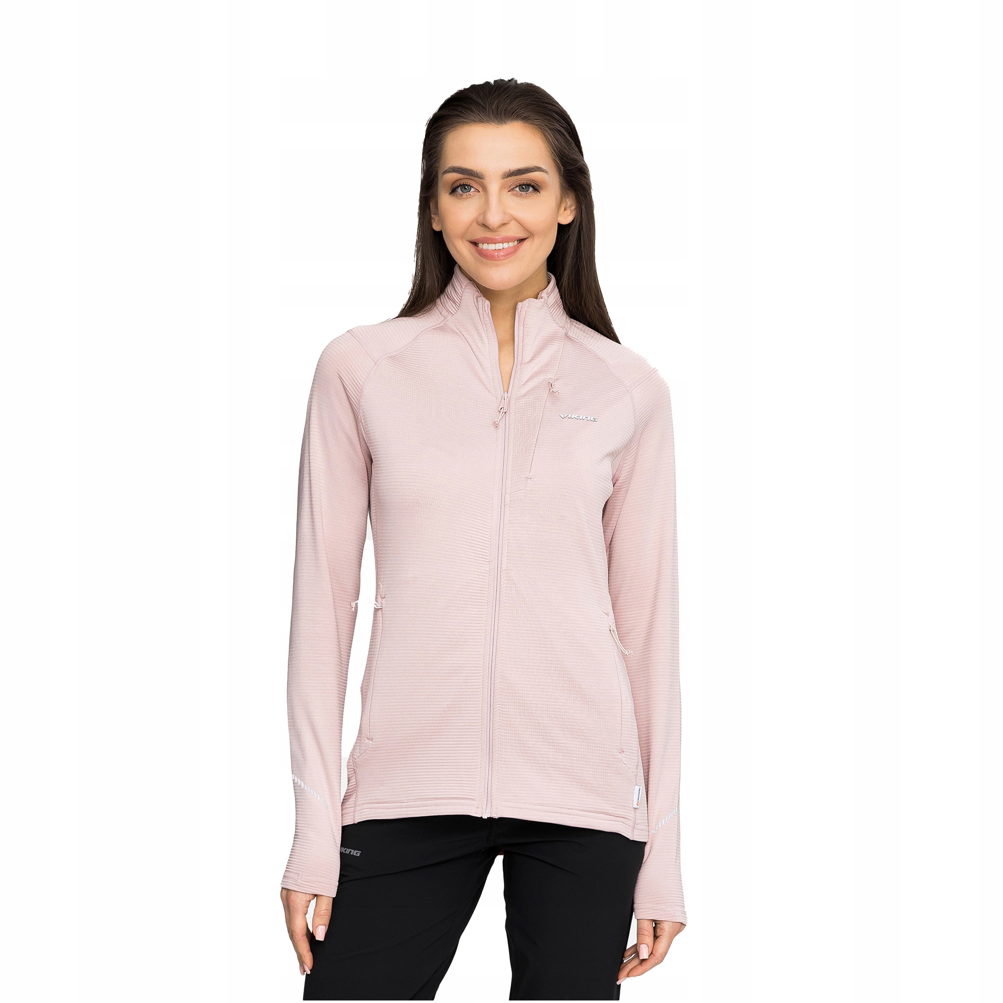 Bluza damska Viking Birger Lady rozpinana jasny róż rozmiar S