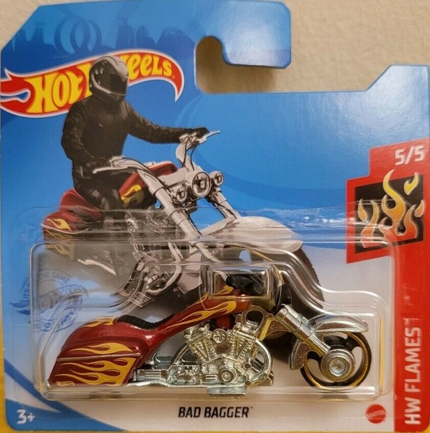 

Hot Wheels Bad Bagger Hw Flames Nowy 2021
