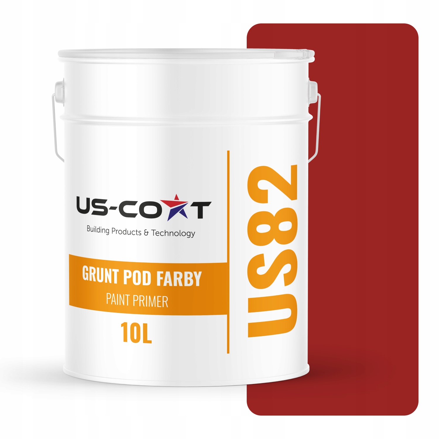 Základný Náter Podklad Pod Silikónovú Fasádovú Farbu Červený RAL3001 10L