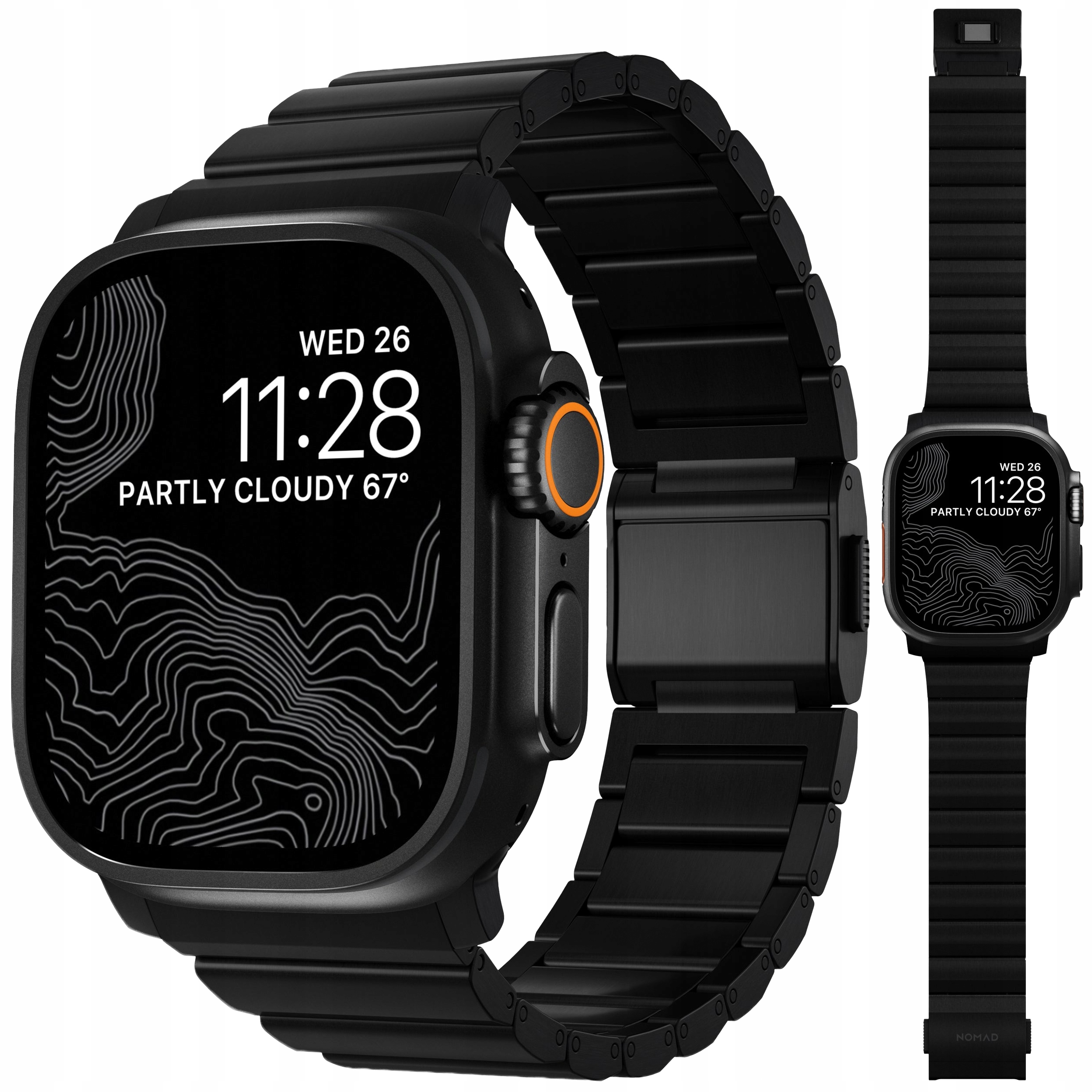 Nomad Titanium Band Titanový náramek pro Apple Watch 49 46 45 44 mm