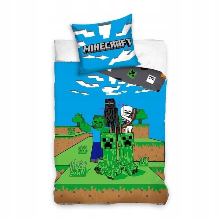 POŚCIEL 140/200 MINECRAFT ALEX STEVE