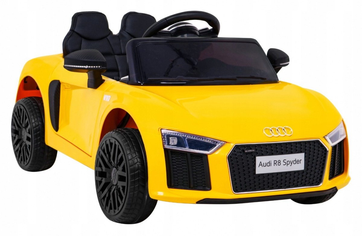 Audi R8 Spyder Auto Dla Dzieci na akumulator Pilot+ panel Audio tablica