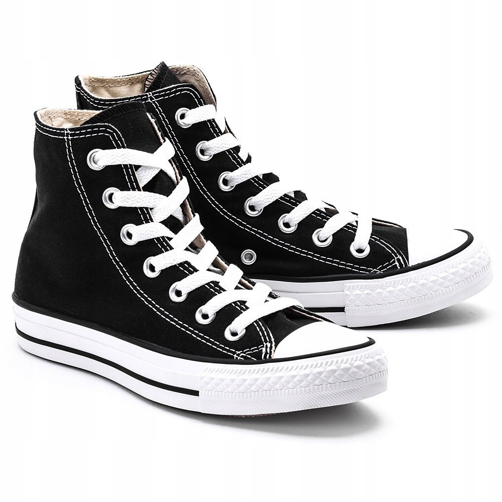 Converse buty trampki wysokie czarne All Star 41 Materiał zewnętrzny tkanina